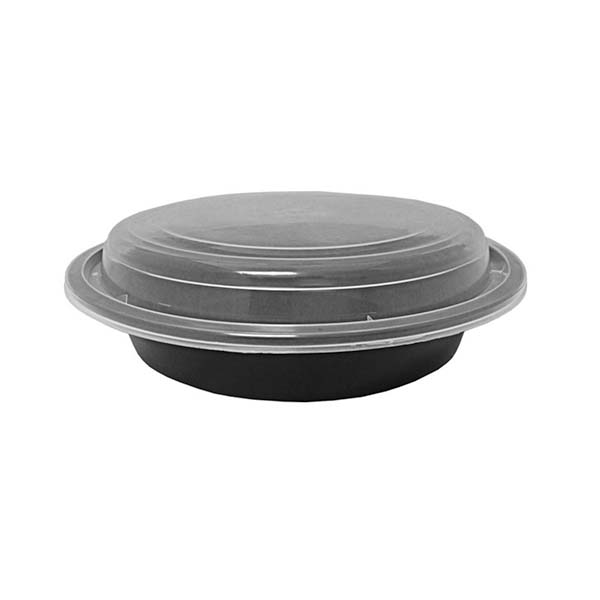 05. Black Bottom Mic.Container RO 24 W lid